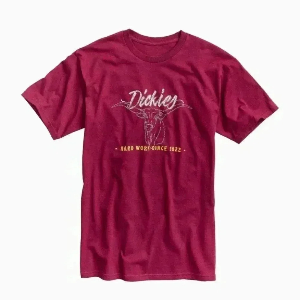 Dickies Steer Graphic T-Shirt - Burgundy